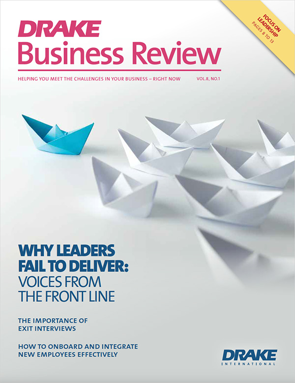 Why Leaders Fail to Deliver: Voices From the Front Line - Drake Business Review